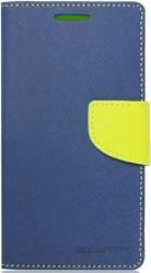 fancy diary flip case mercury nokia lumia 630 navy lime photo