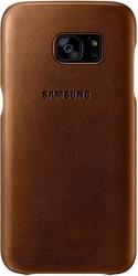 samsung leather cover vg930ld for galaxy s7 g930 brown photo