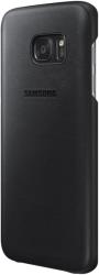 samsung leather cover vg930lb for galaxy s7 black photo
