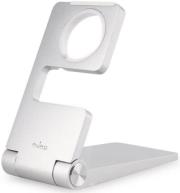 puro portable desk holder for apple watch silver photo