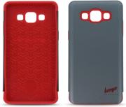 beeyo synergy case for samsung a5 a500 grey red photo