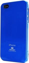 mercury jelly case for apple iphone 4 4s blue photo