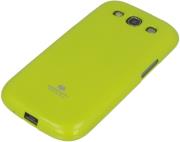 mercury jelly case for samsung i9300 s3 lime photo