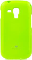 mercury jelly case for samsung s7562 lime photo