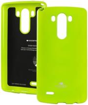 mercury jelly case for lg g3 lime photo