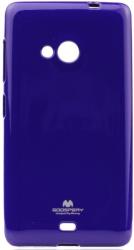 mercury jelly case for microsoft lumia 535 purple photo