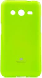 mercury jelly case for samsung core 2 g355 lime photo