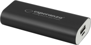 esperanza emp105k power bank hadron 4400mah black photo