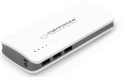 esperanza emp106we power bank radium 8000mah white grey photo