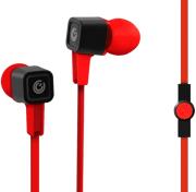 sonicgear airplug 300 handsfree with mic red photo