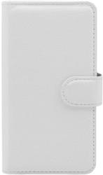 flip book case alcatel one touch 5036d pop c5 foldable white photo