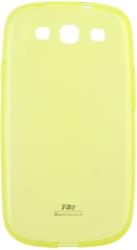 roar 03mm silicone case tpu for samsung galaxy s3 i9300 yellow photo