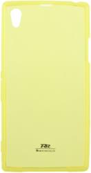 roar 03mm silicone case tpu for sony xperia z yellow photo