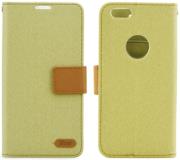 roar simply life diary flip case for apple iphone 6 6s plus beige photo