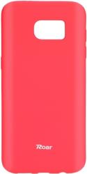 roar colorful jelly tpu case back cover for samsung galaxy grand prime g530 hot pink photo
