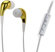 meliconi 497434 mysound stereo headphones with microphone gold photo