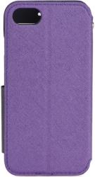 roar fancy diary flip case for apple iphone 7 purple navy blue photo
