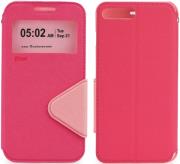 roar fancy diary flip case for apple iphone 7 plus pink photo
