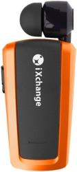 ixchange mini retractable bluetooth headset orange photo
