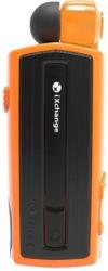 ixchange ua28 retractable bluetooth headset with vibration orange photo