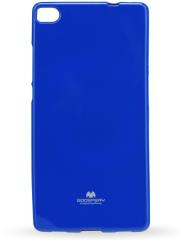 mercury jelly case for huawei p8 blue photo