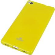 mercury jelly case for huawei p8 yellow photo