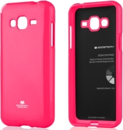 mercury jelly case for samsung j3 2016 hot pink photo