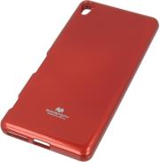 mercury jelly case for sony xperia x red photo