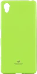 mercury jelly case for sony xperia x lime photo