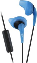 jvc ha enr15 a e gumy sport ear bud with mic remote blue photo