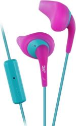 jvc ha enr15 pe sport ear bud with mic remote pink photo