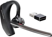 plantronics voyager 5200 uc with bt usb charging case black photo