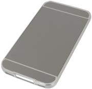 forcell mirror back cover case for samsung galaxy s6 edge g925f silver photo