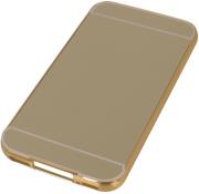 forcell mirror back cover case for samsung galaxy a8 gold photo
