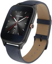asus wi501q zenwatch 2 dark blue leather band photo