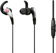 audio technica ath ckx5is sonicfuel in ear headphones with in line mic control black photo