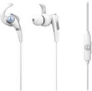 audio technica ath ckx5is sonicfuel in ear headphones with in line mic control white photo