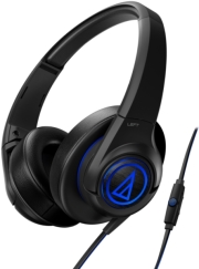 audio technica ath ax5is sonicfuel over ear headphones for smartphones black photo