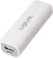 logilink pa0085 mobile power bank 2200mah white photo