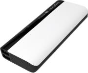 logilink pa0136 mobile power bank 10400mah with qualcomm quick charge 20 black white photo