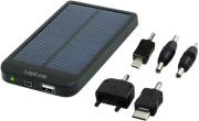 logilink pa0055 universal solar charger pack with 7 different adapter photo