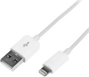 logilink ua0239 apple lightning to usb connection cable 018m white photo