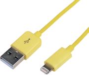 logilink ua0201 apple lightning to usb connection cable 1m yellow photo
