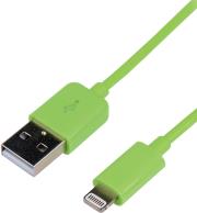 logilink ua0203 apple lightning to usb connection cable 1m green photo