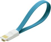 logilink cu0085 magnet usb 20 to micro usb cable blue photo