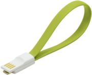 logilink cu0086 magnet usb 20 to micro usb cable green photo
