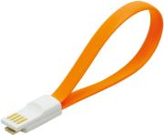 logilink cu0088 magnet usb 20 to micro usb cable orange photo