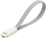 logilink cu0089 magnet usb 20 to micro usb cable grey photo