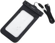 logilink aa0034 waterproof beach bag for universal smartphones 100x190mm black photo