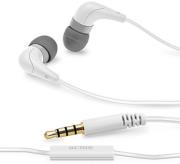 acme he15w groovy in ear headphones with mic white photo